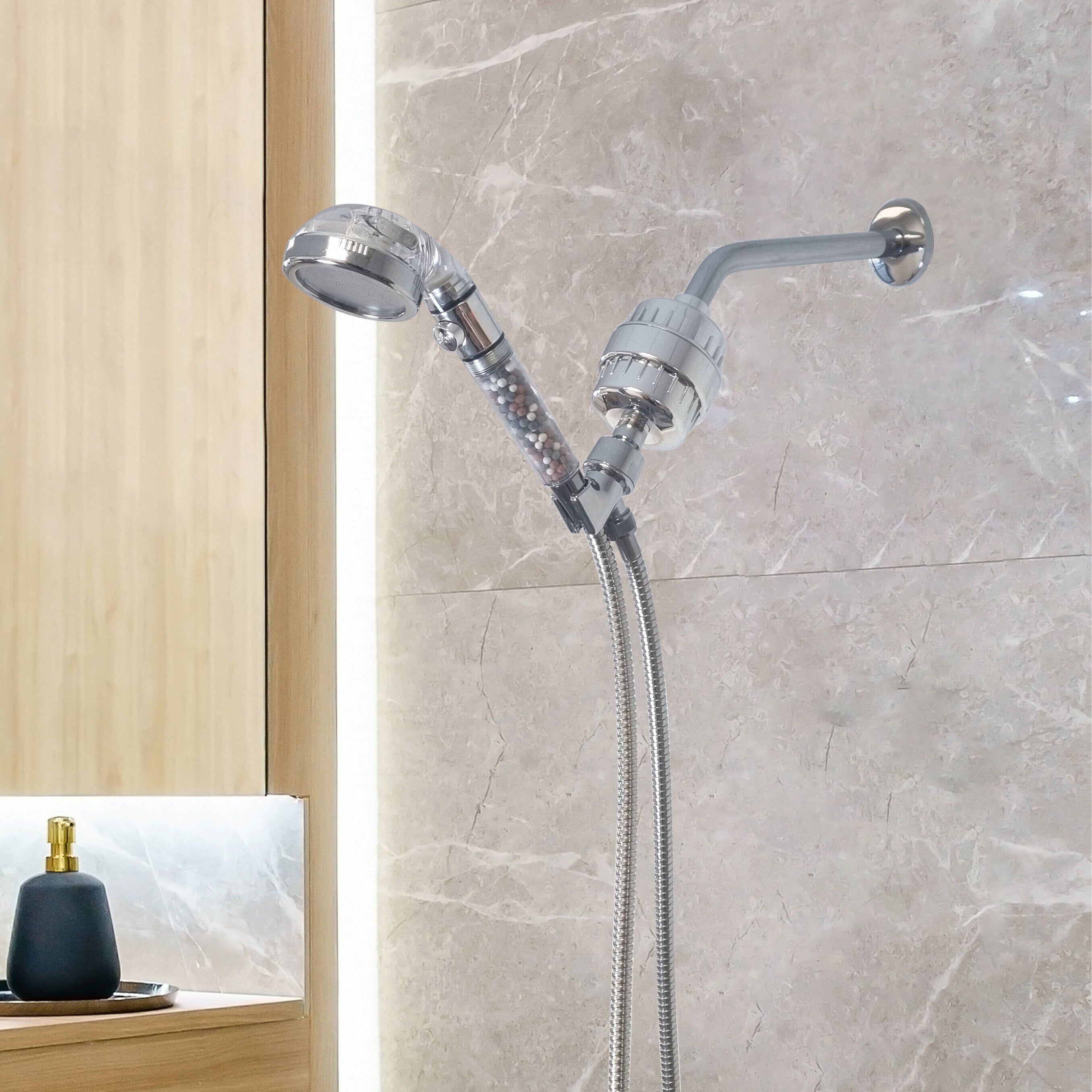 Ionic Showerhead 2.0 Complete Shower Kit