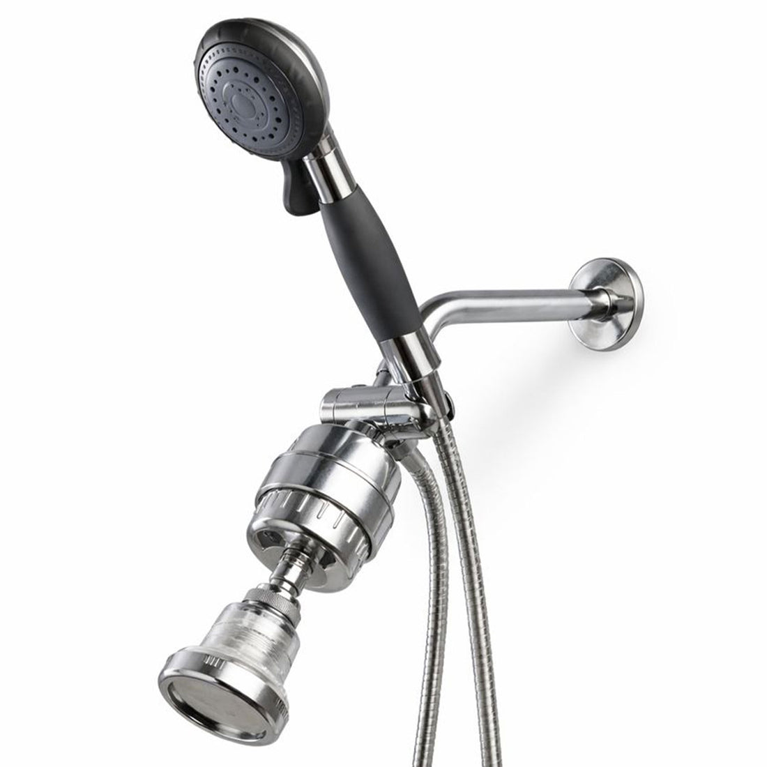 Pagalbinis dušo dvigubos dušo sistema