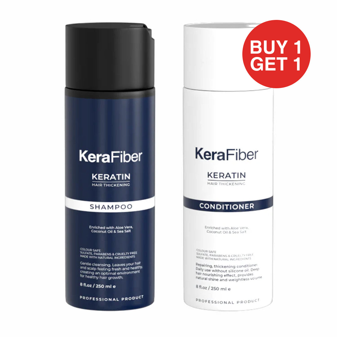 Kietas vandens šampūnas ir kondicionierius