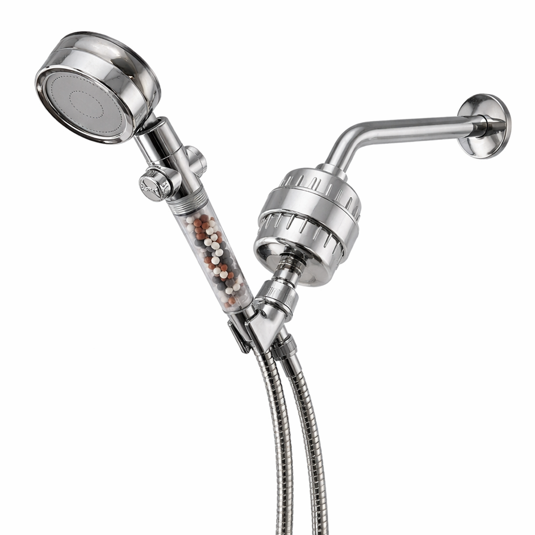 Turbofano dušo galvutės pilnas dušo rinkinys