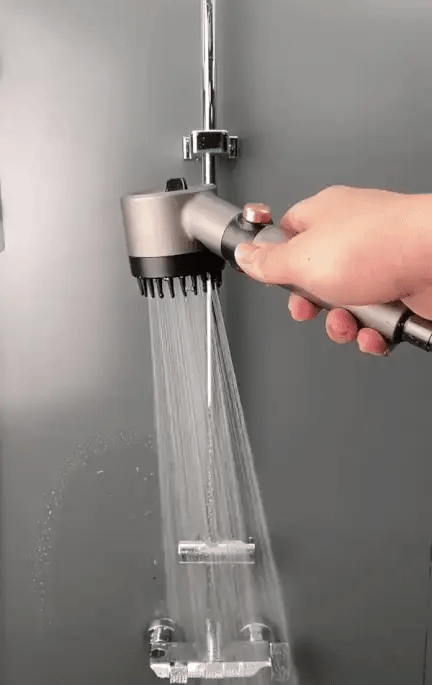 Dušo galvutė + 2x žarna + 2x adapteris + „Teflon“ juosta