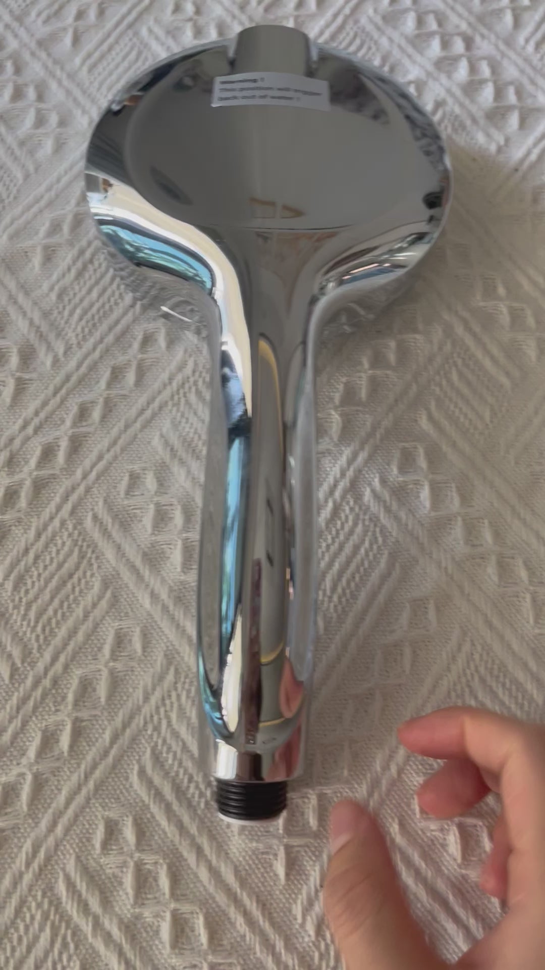 „Mineralstream Luxe 10“ režimo aukšto slėgio dušo galvutė (filtruojama)