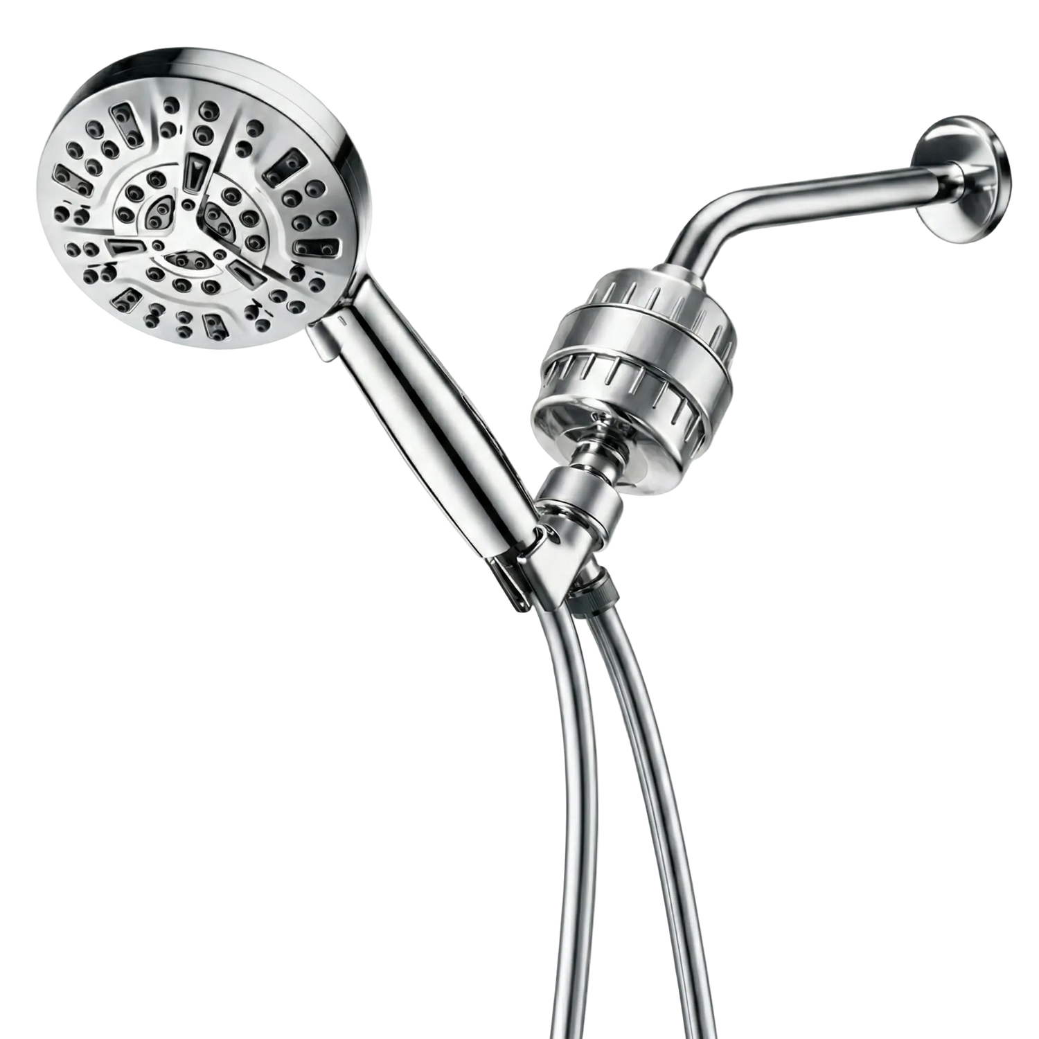 „Mineralstream Luxe 10“ režimo aukšto slėgio dušo galvutė (filtruojama)