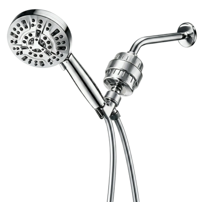 „Mineralstream Luxe 10“ režimo aukšto slėgio dušo galvutė (filtruojama)