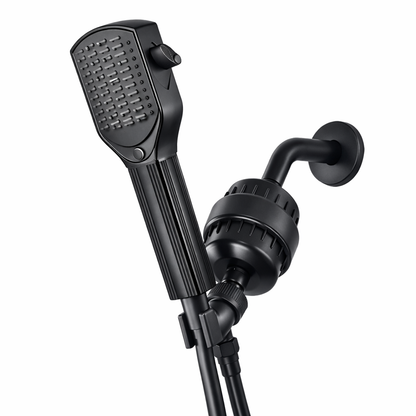 „Detangler Comb“ dušo galvutės pilnas dušo rinkinys