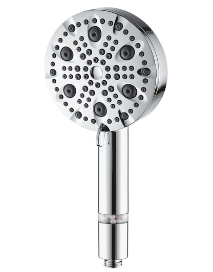 &quot;MineralStream Luxe&quot; 9 režimų aukšto slėgio dušo galvutė (filtruota)
