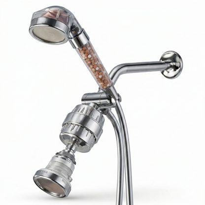 LED Ionic Dual Shower System