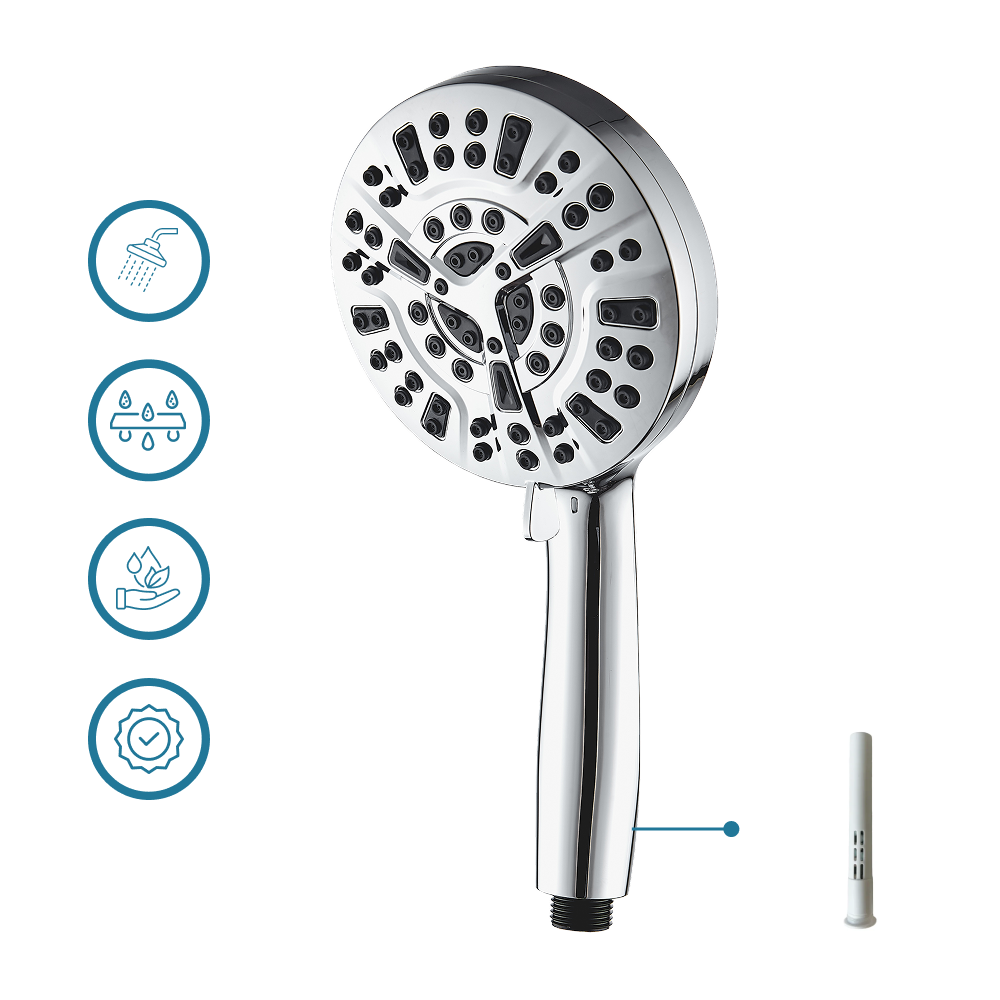 10 SPRAY MODES, ONE POWERFUL FILTER